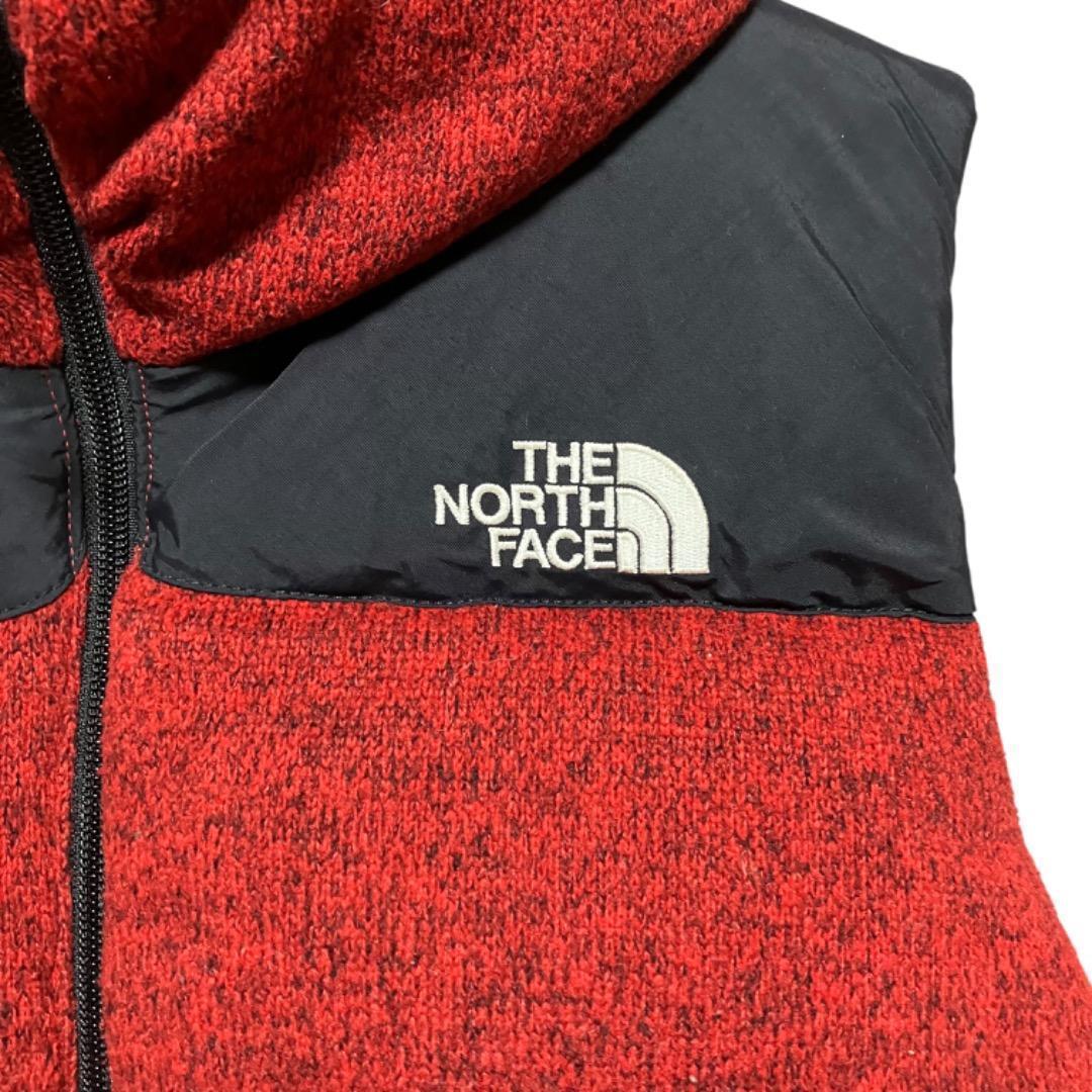THE NORTH FACE ダウンベスト 700フィルパワー ヌプシ　ニット