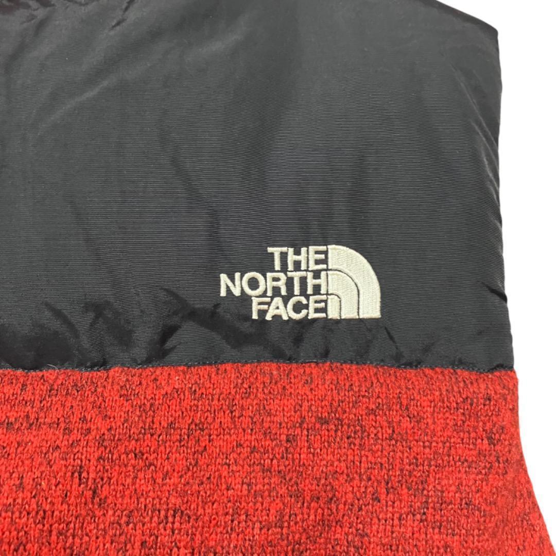 THE NORTH FACE ダウンベスト 700フィルパワー ヌプシ　ニット