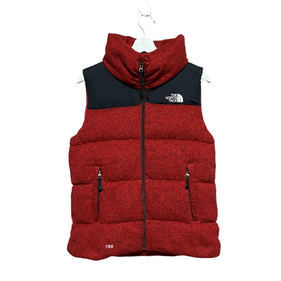 THE NORTH FACE ダウンベスト 700フィルパワー ヌプシ　ニット