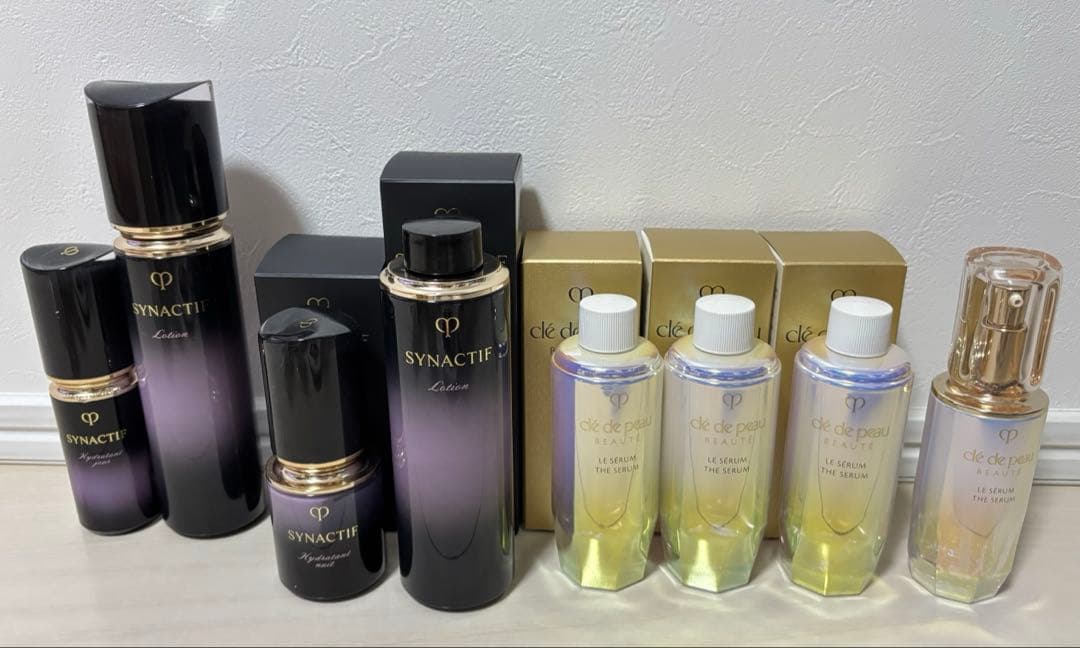 【16本】クレドポーボーテ 空容器 化粧水 乳液 ルセラム　シナクティフ