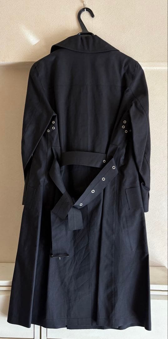 Y's×MACKINTOSH ゴム引きトレンチコート