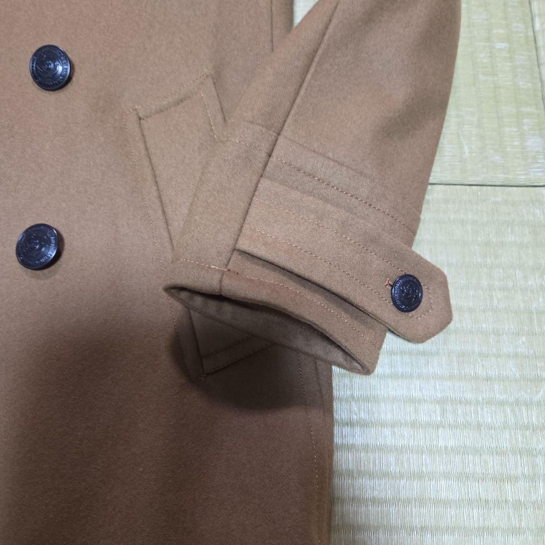 美品 ポールスミス カシミア混 Lサイズ キャメル Pコート