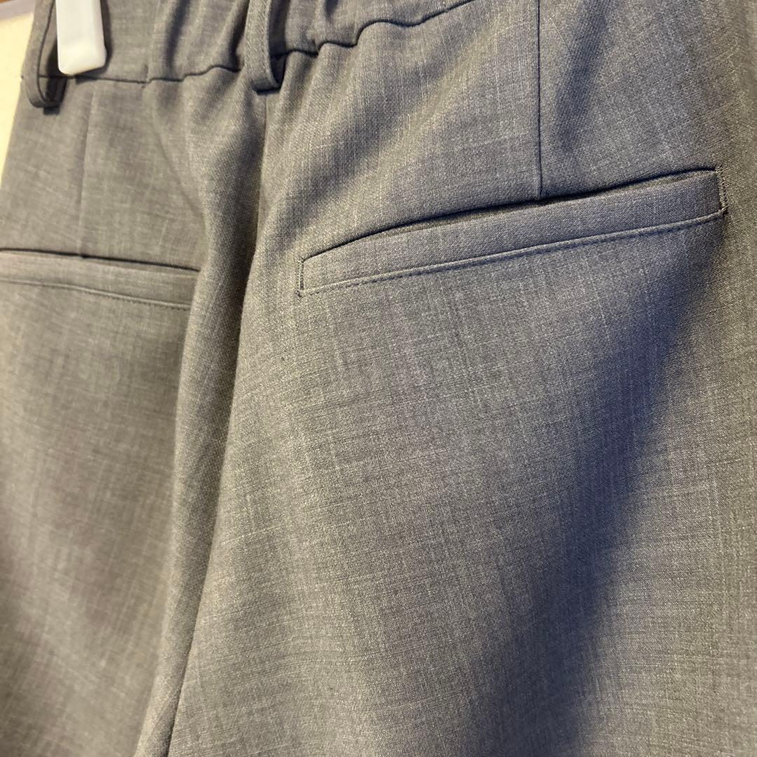 ソージュ soeju ウールライク　タックパンツ