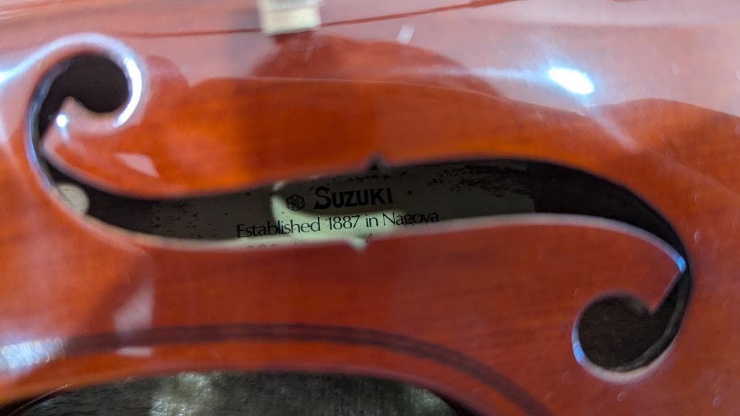 Suzuki バイオリン 2008モデル 4/4サイズ ケース付き