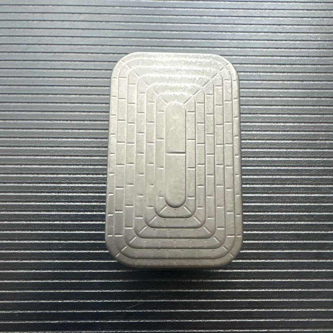 ZD EDC Z2　サンドブラスト　正規品　音叉スライダー　ジルコニウム製