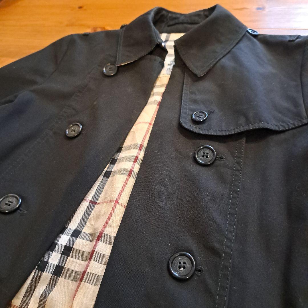 BURBERRY バーバリー トレンチコート レディース ブラック 黒