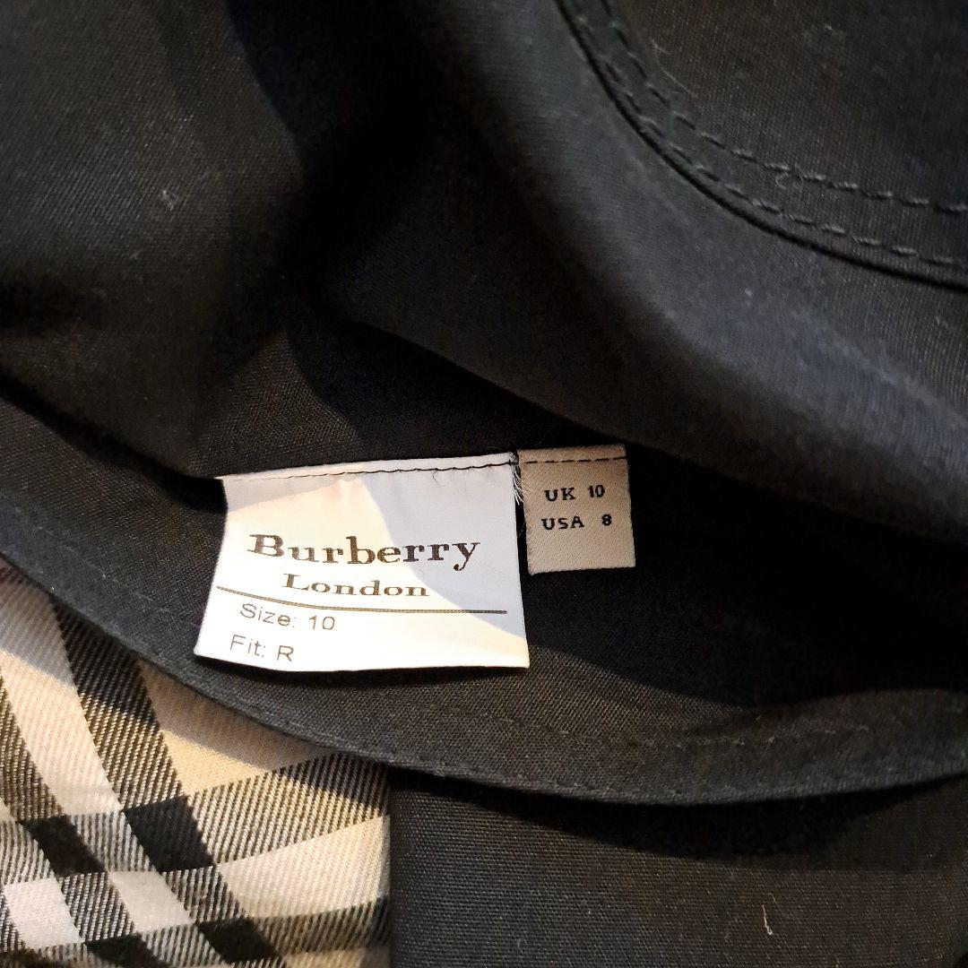 BURBERRY バーバリー トレンチコート レディース ブラック 黒
