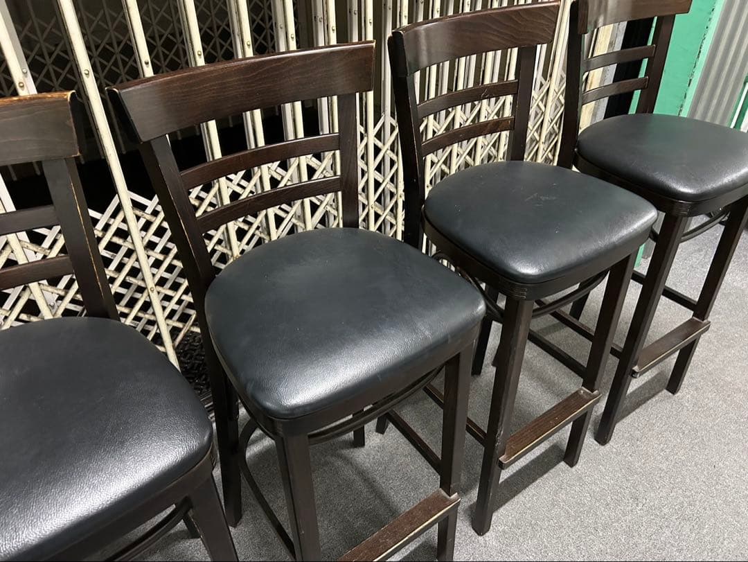 Stefanieさま　引き取り　CRES バーチェア　ハイチェア4脚セット