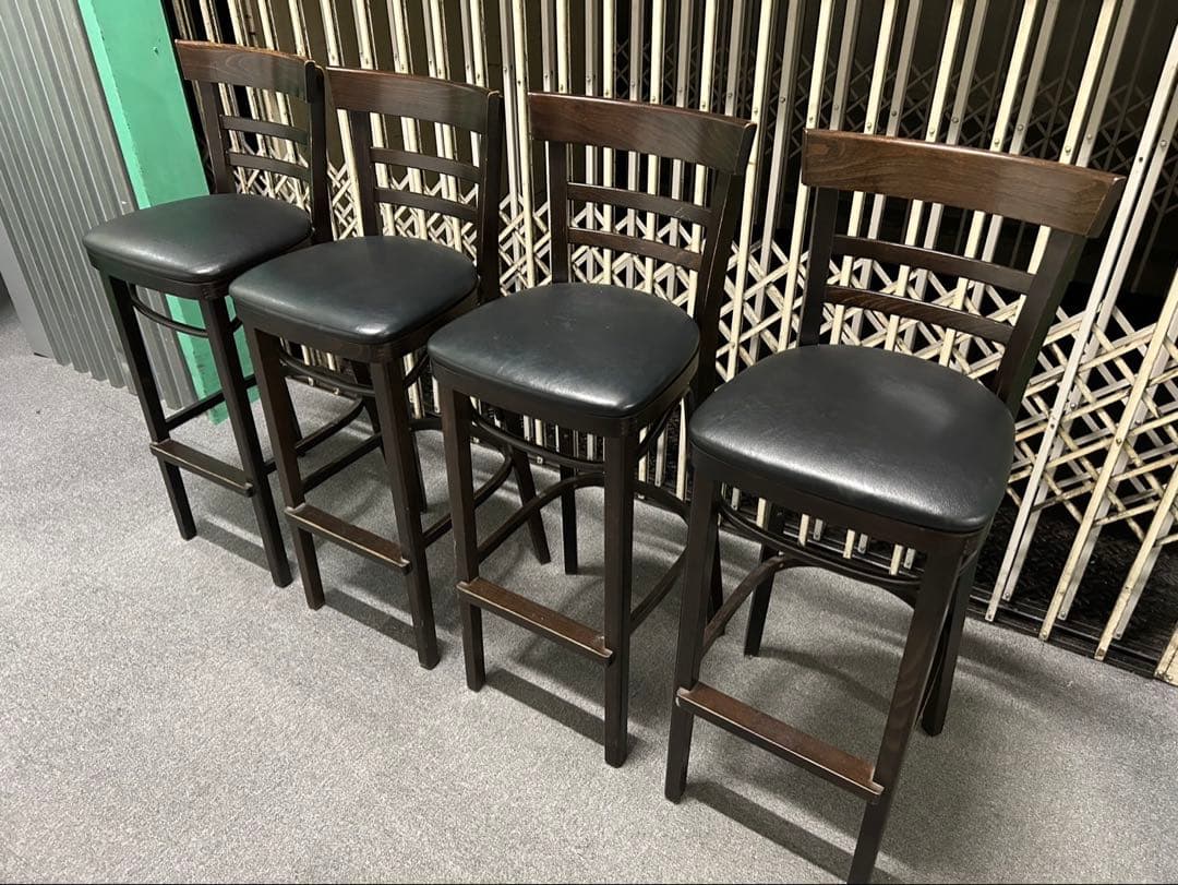 Stefanieさま　引き取り　CRES バーチェア　ハイチェア4脚セット