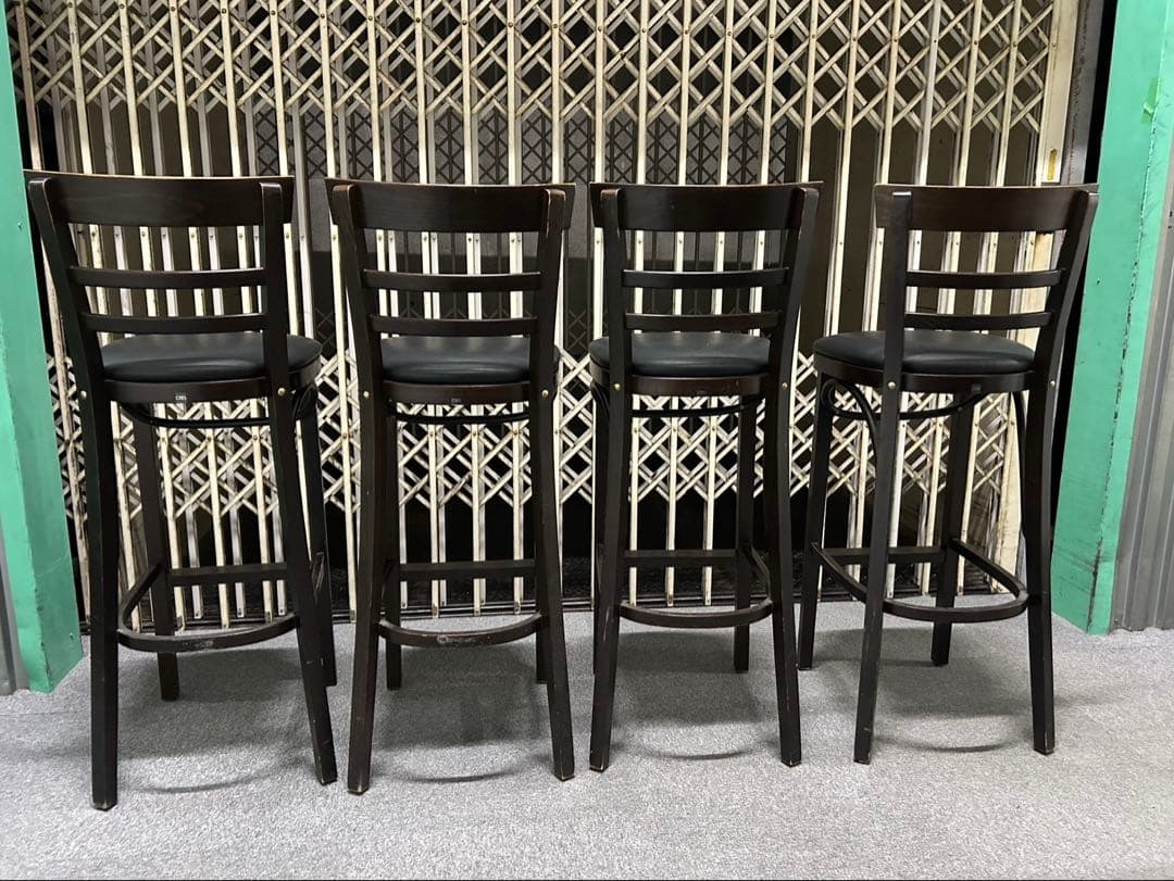 Stefanieさま　引き取り　CRES バーチェア　ハイチェア4脚セット