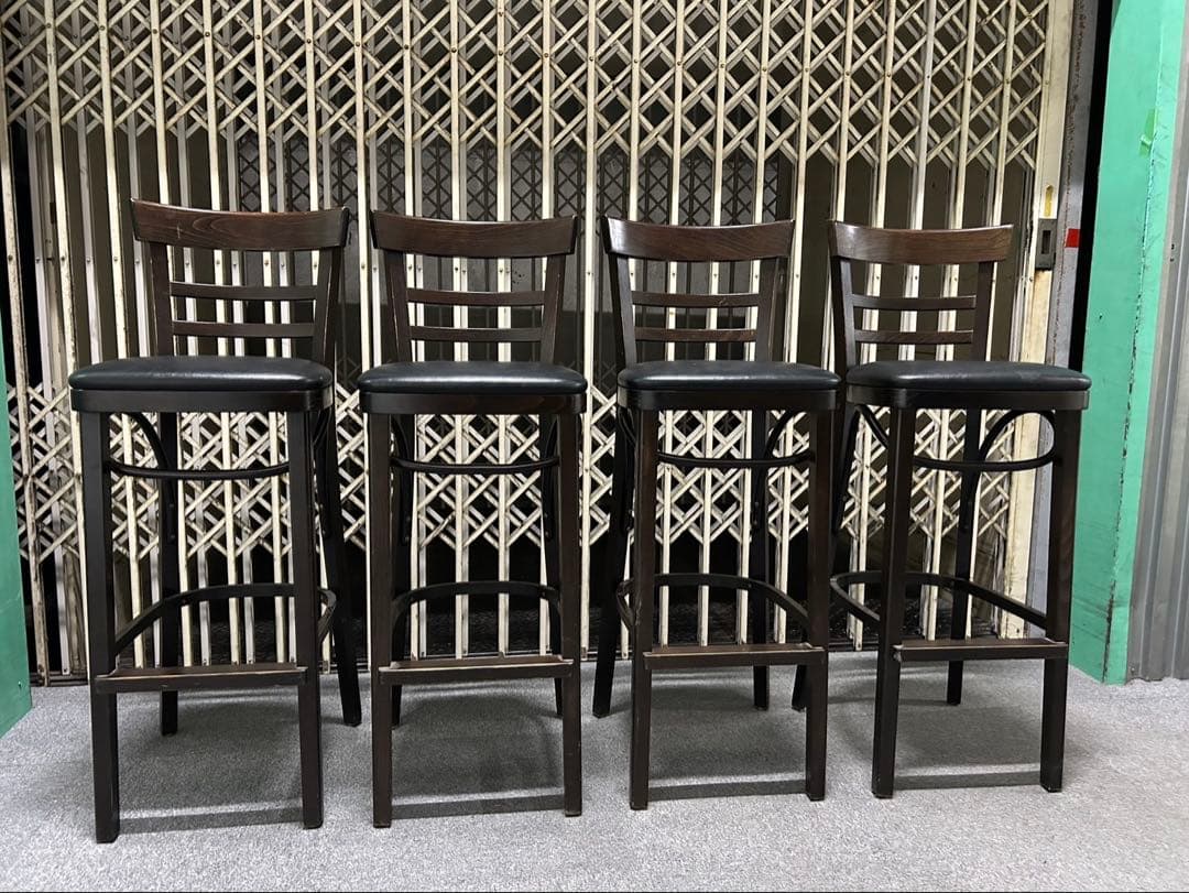 Stefanieさま　引き取り　CRES バーチェア　ハイチェア4脚セット