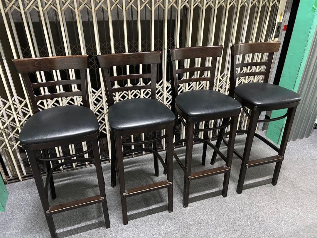 Stefanieさま　引き取り　CRES バーチェア　ハイチェア4脚セット