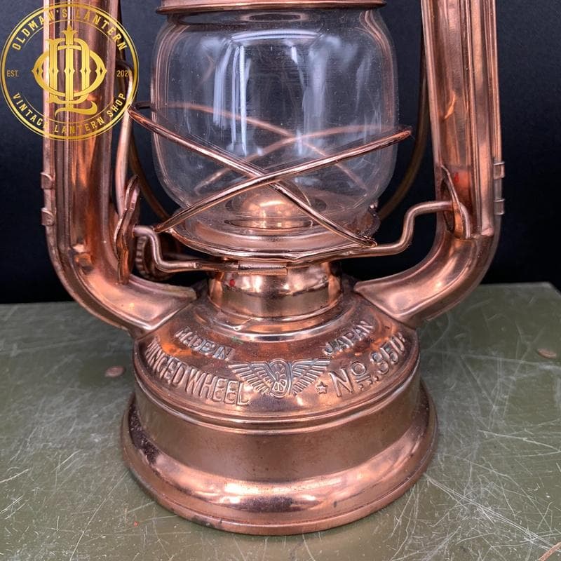 別所ランプ No 350 WINGED WHEEL 銅メッキ