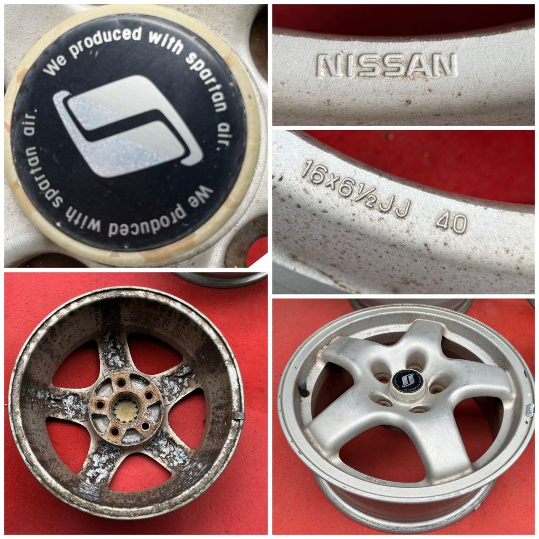 日産 ニッサン スカイライン R32 タイプM 純正 16 x 6.5J +40