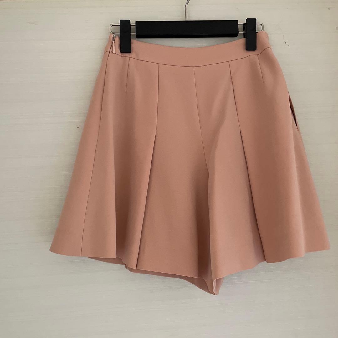 Reneルネ　キュロットスカート　ピンクベージュ 　34
