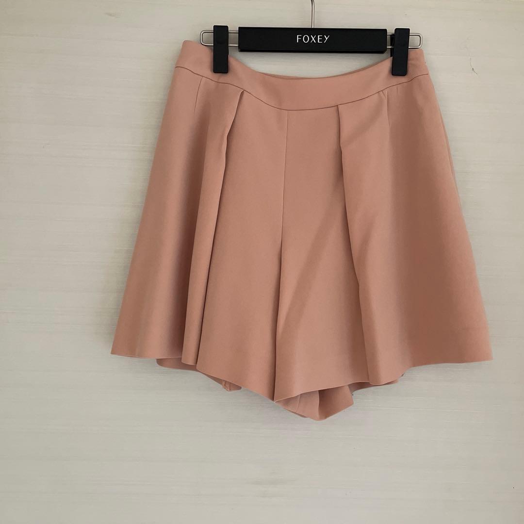 Reneルネ　キュロットスカート　ピンクベージュ 　34