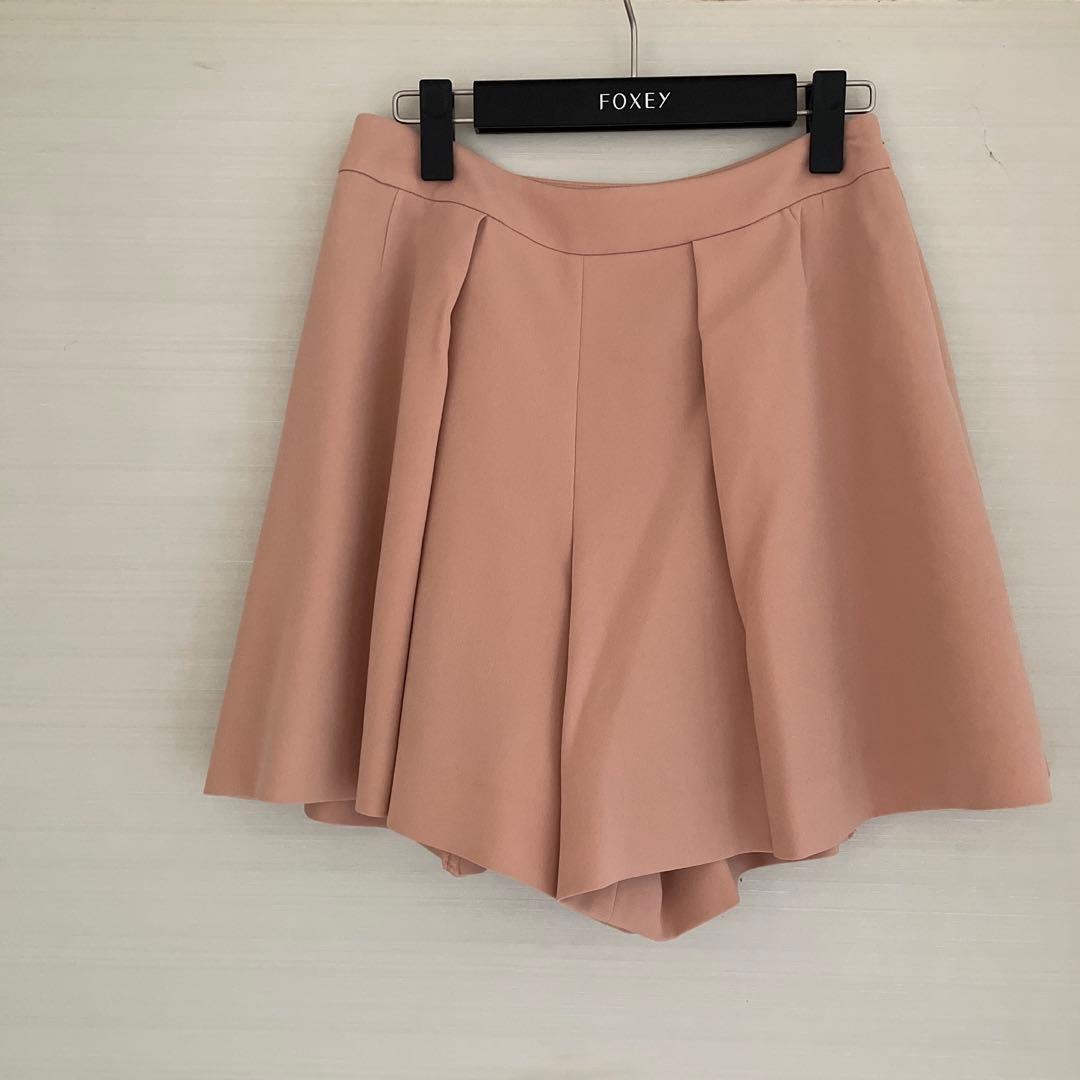 Reneルネ　キュロットスカート　ピンクベージュ 　34