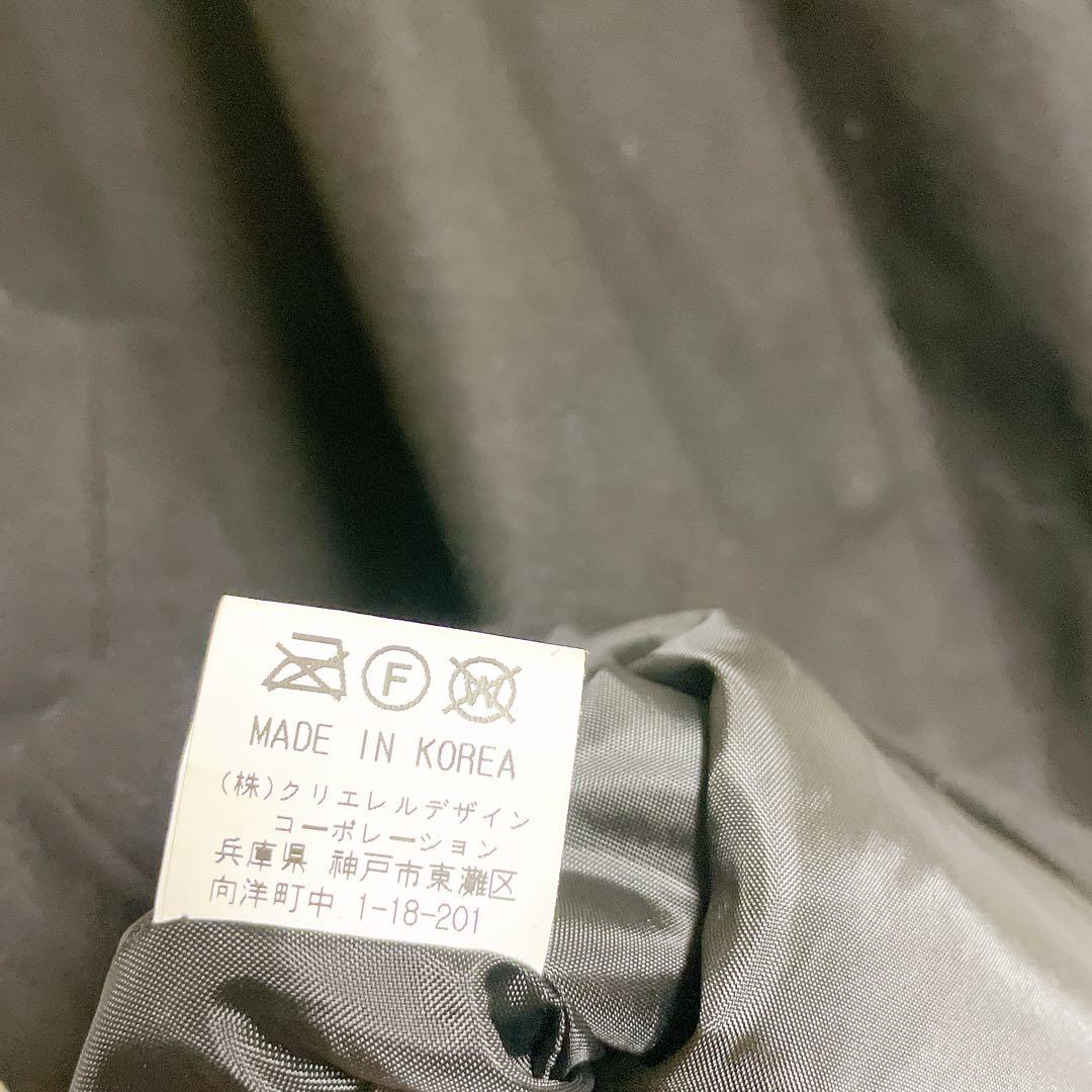 未使用　タグ付き　eLLa エラ　ウール　コクーン　ジレ　ベスト　ブラック