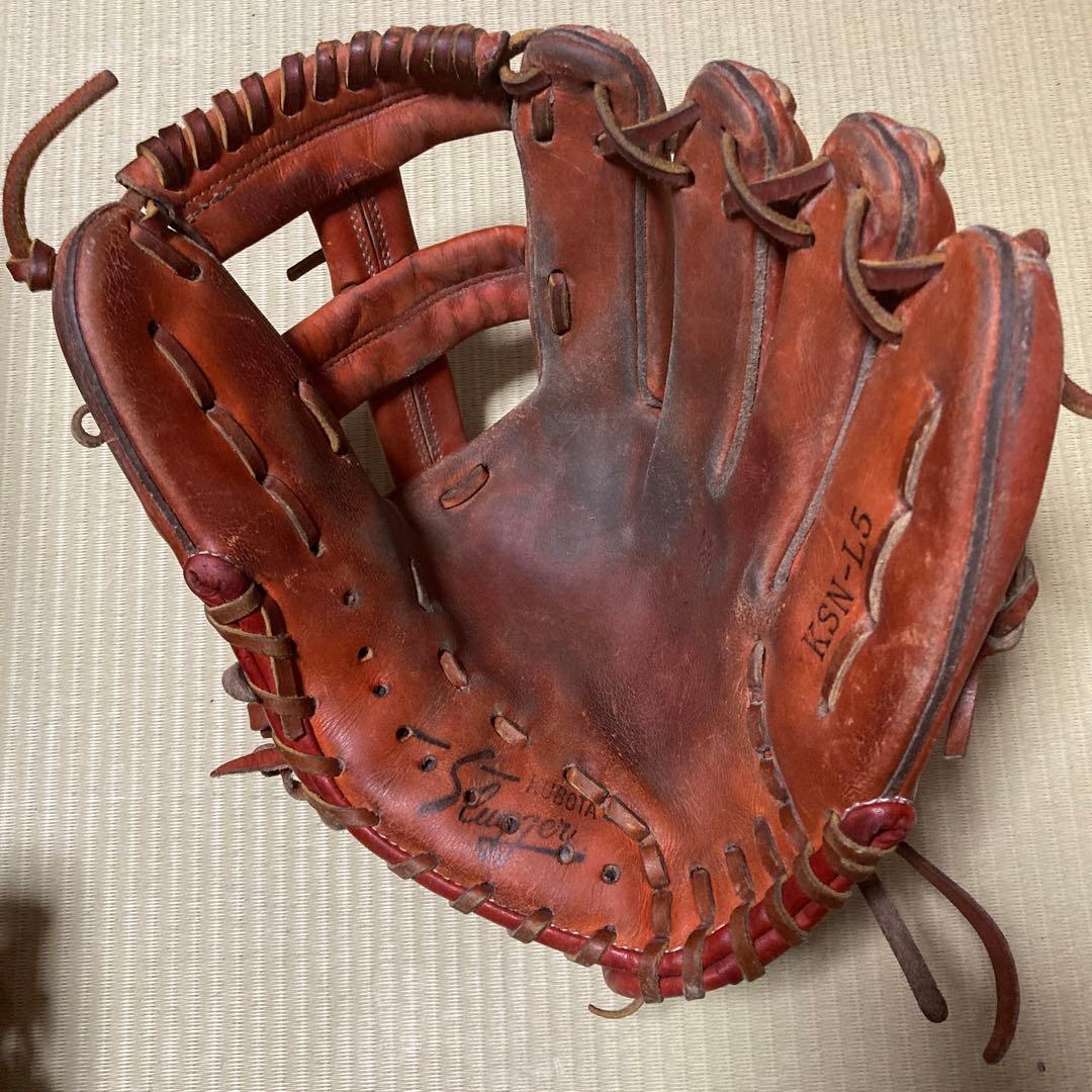 slugger軟式野球グローブ ブラウン