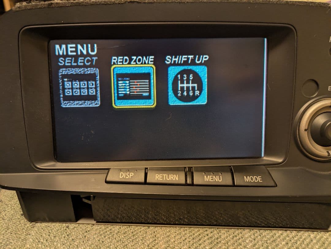 R*W様 年内最終出品R34GT-R　日産純正マルチファンクションディスプレイ