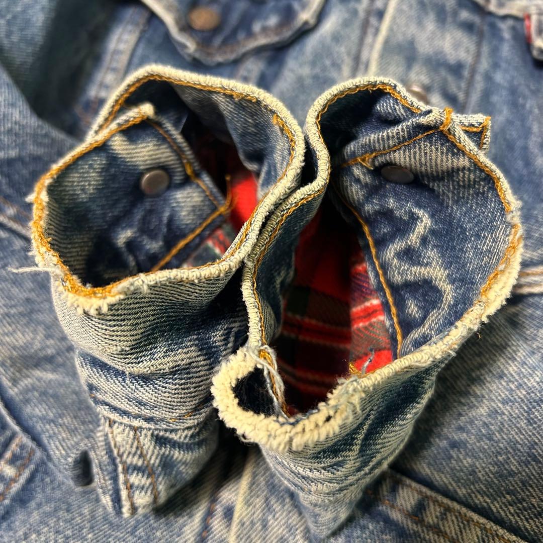 Levi's リーバイス　70417 デニムジャケット　ブランケット付　38㌅