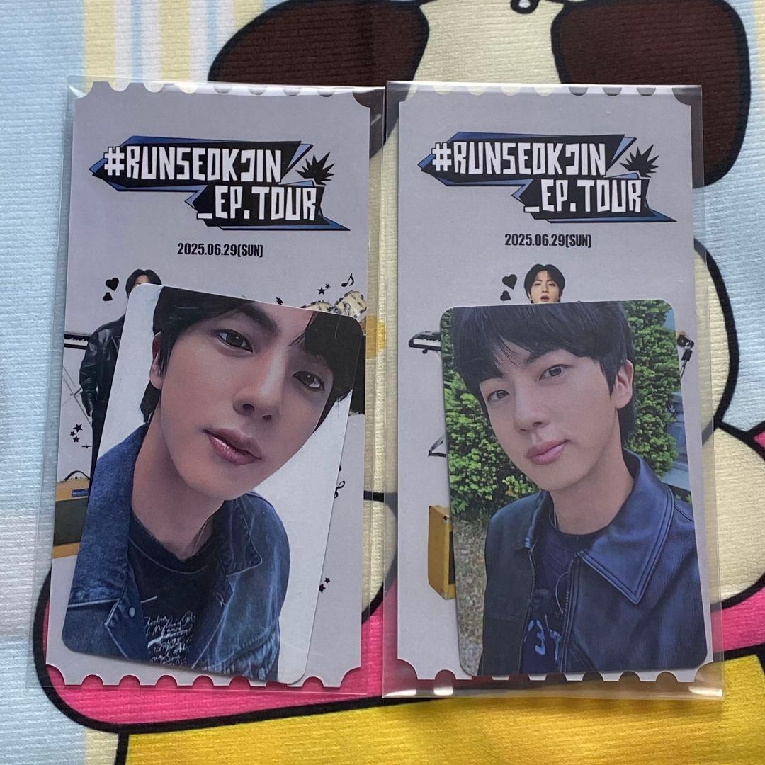 JIN6/29RUNSEOKJIN_EP.TOUR inGOYANG トレカ2種