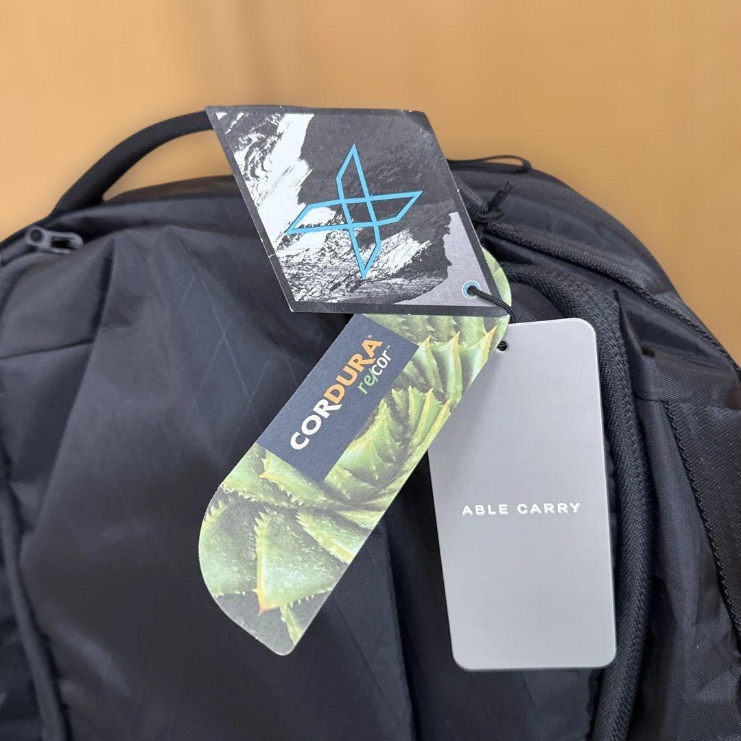 ABLE CARRY ブラック バックパック