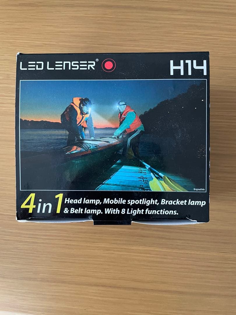 【値下げ】未使用品　へッドライト　LED LENSER H14