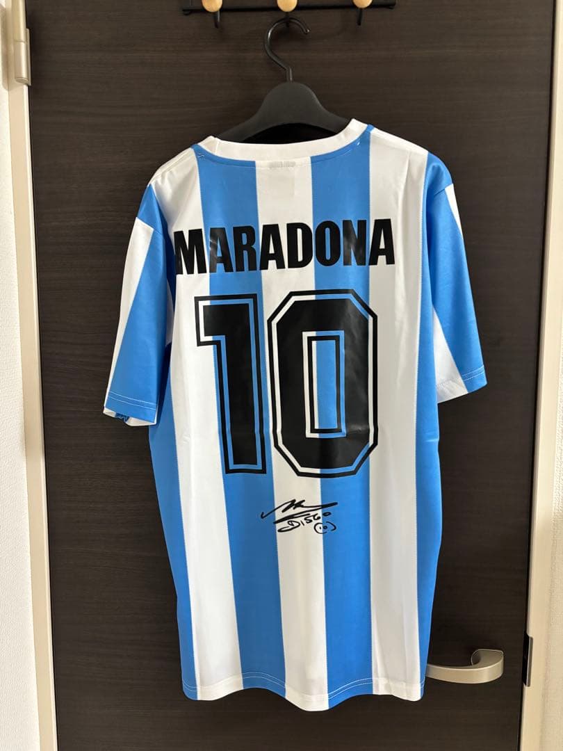 マラドーナ サイン入り アルゼンチン代表シャツ