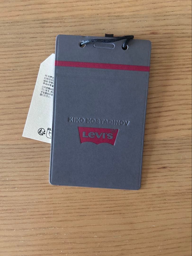 り*り様 深水光太変形ワイドデニムキココスタンディノフ×LEVI'S ブラウンデ