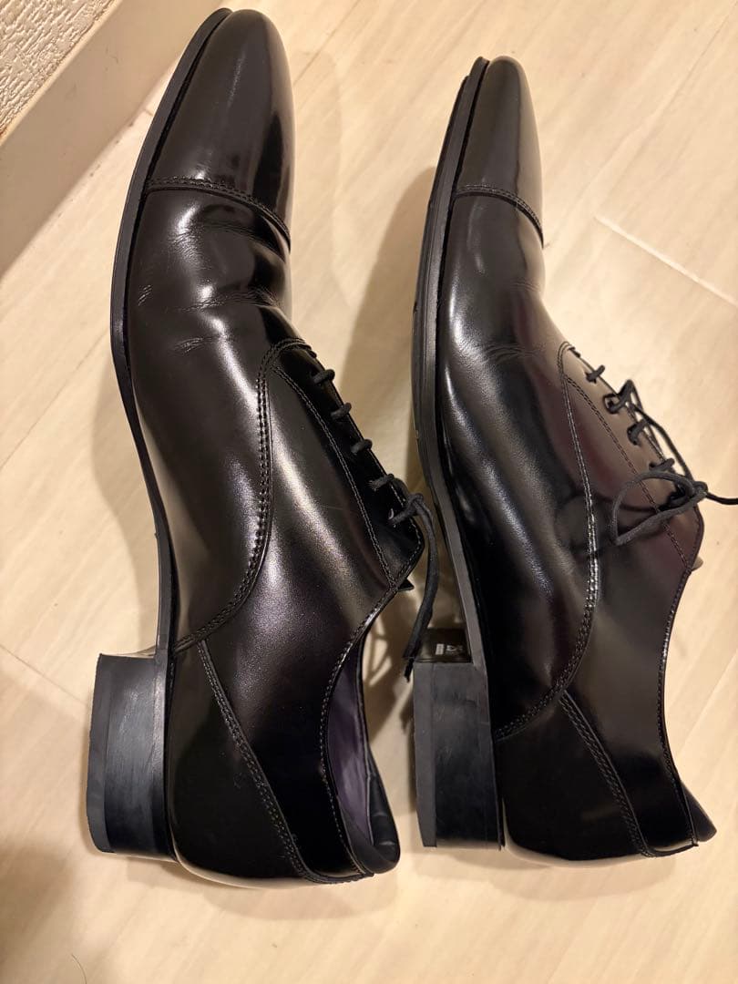 【極美品】REGAL リーガル　革靴　31TR ストレートチップ 25.5センチ