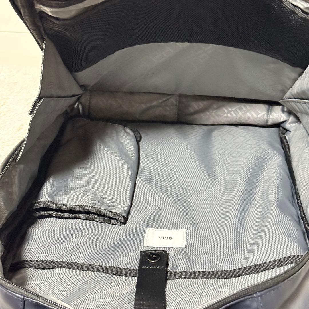 未使用✨ace. エース　ガジェダブル　バックパック　ネイビー　強撥水　2way