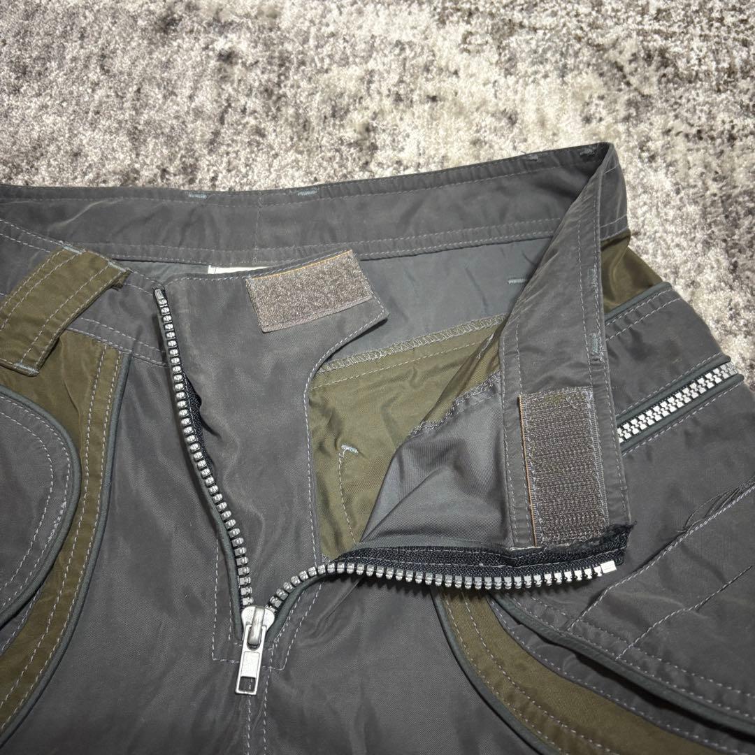 00s y2k shaman ハーフパンツ サイケ レイヴ サイバー fotus