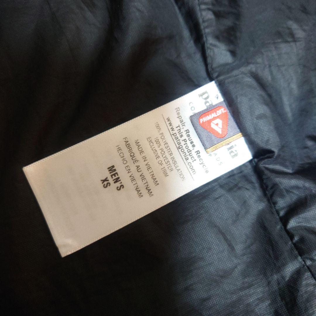 Patagonia ブラック ナノパフ ベスト mensXS