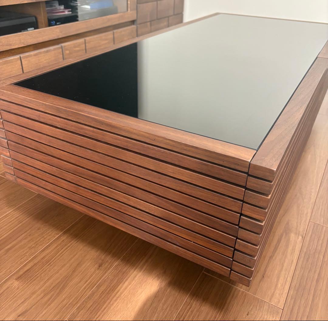 【美品】アルモニア　収納付きセンターテーブル