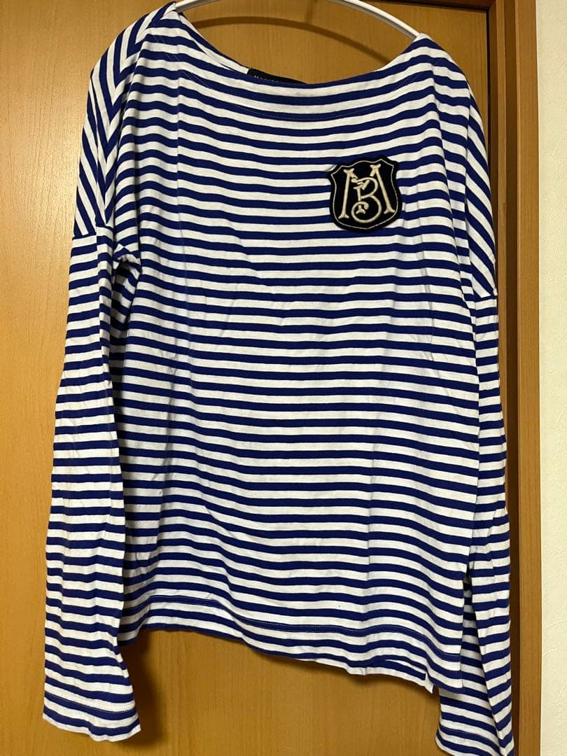 マディソンブルー　ボーダーカットソー