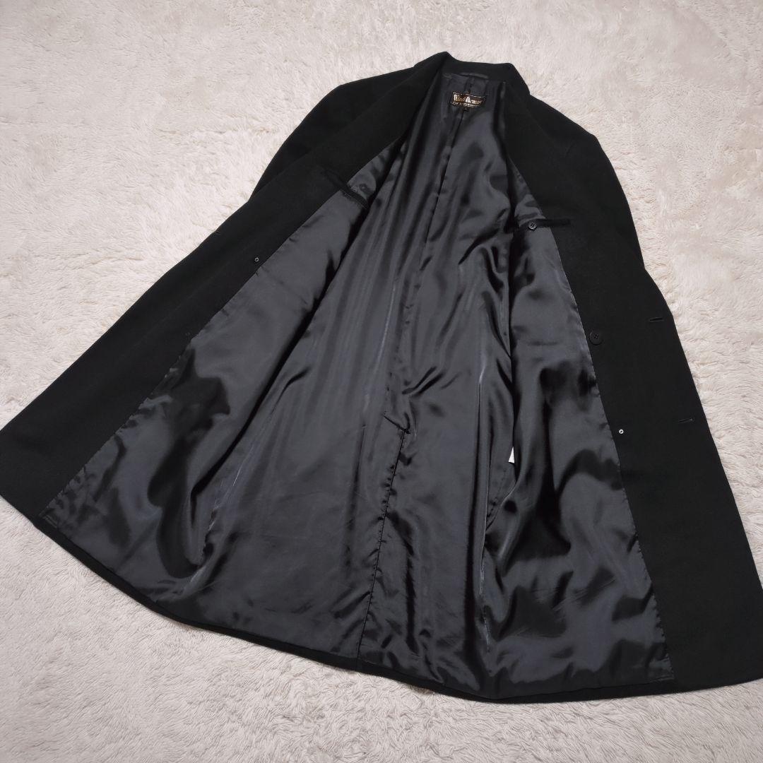 美品！Wind Armor　カシミヤ100%ロングチェスターコート　ダブル　L