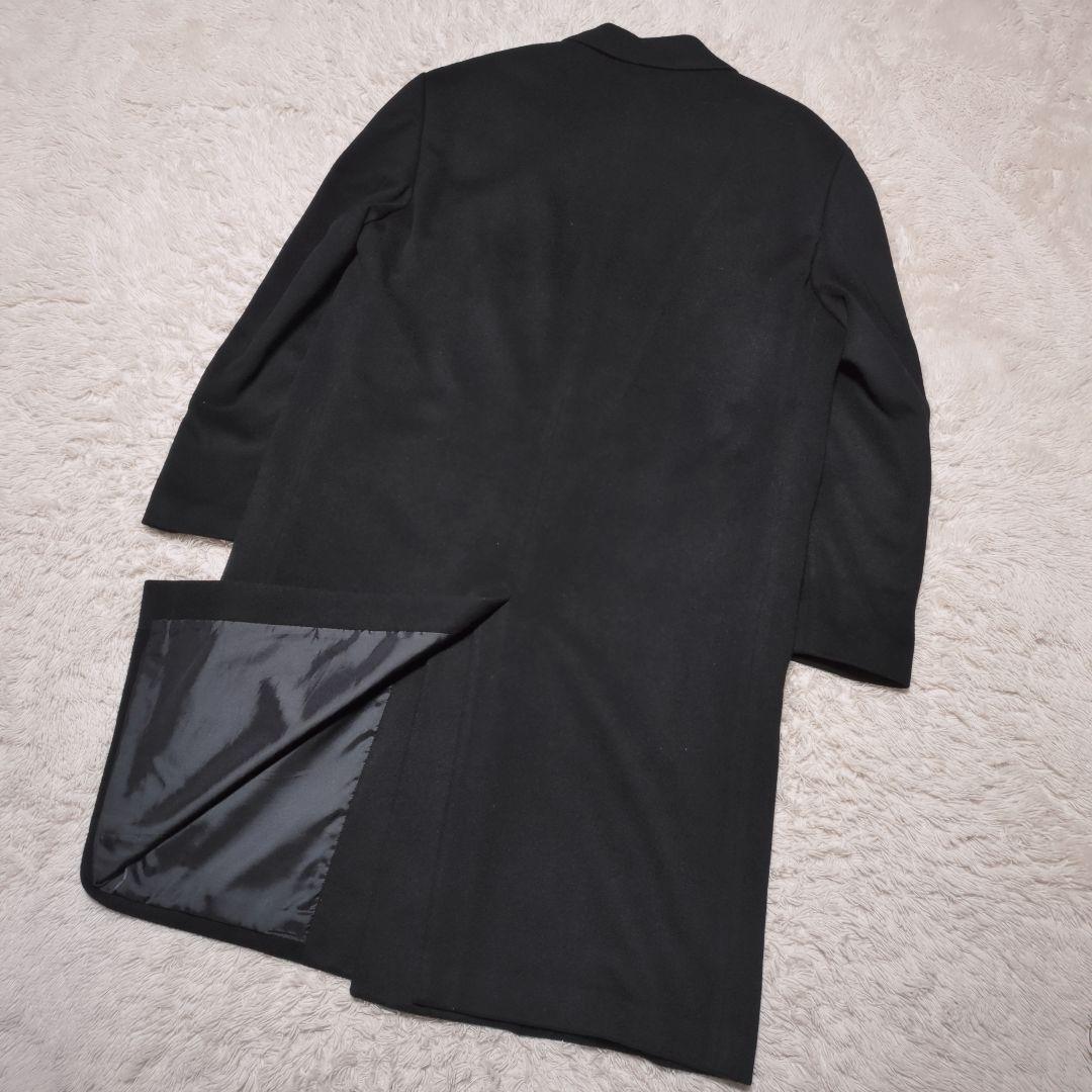 美品！Wind Armor　カシミヤ100%ロングチェスターコート　ダブル　L