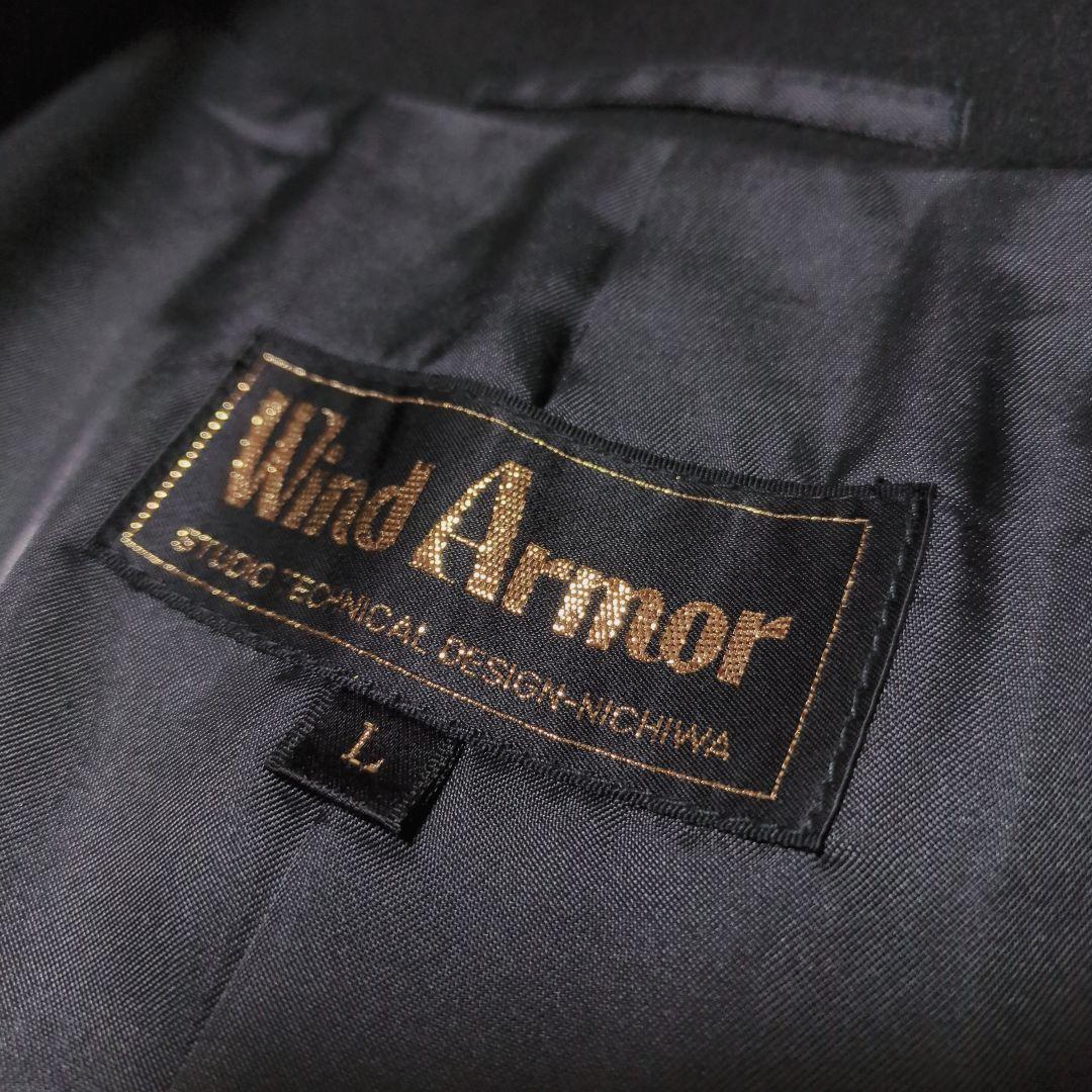 美品！Wind Armor　カシミヤ100%ロングチェスターコート　ダブル　L
