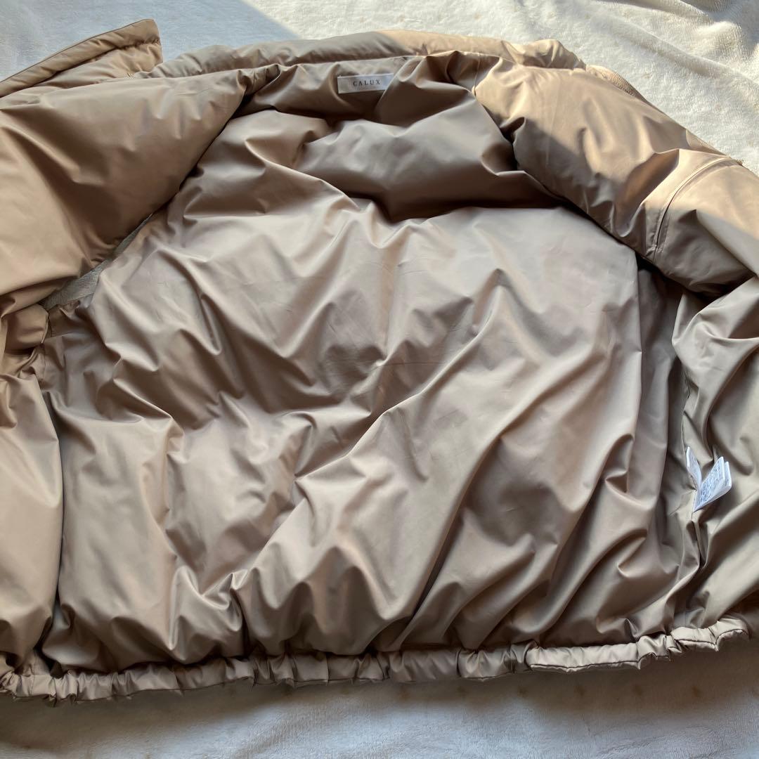 CALUX × DEUXIEMECLASSE ダウンベスト PUFFR ベージュ
