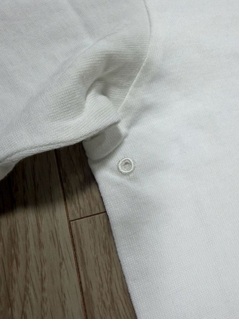 ナンバーナイン 名作 スタンダード期 エンブレムT 白 穴あき サイズ3