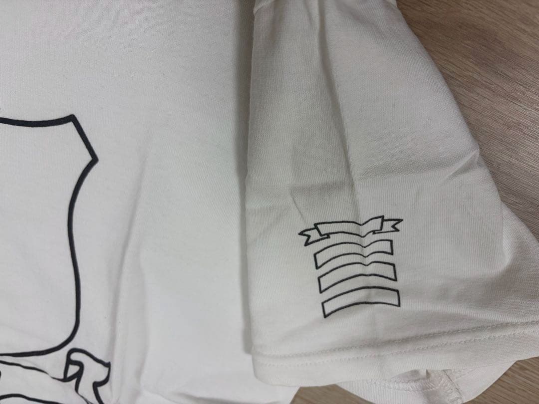 ナンバーナイン 名作 スタンダード期 エンブレムT 白 穴あき サイズ3