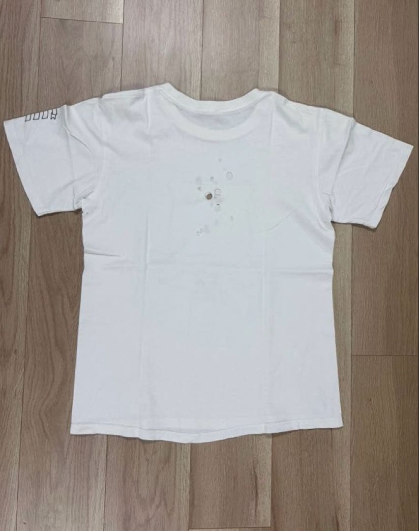 ナンバーナイン 名作 スタンダード期 エンブレムT 白 穴あき サイズ3