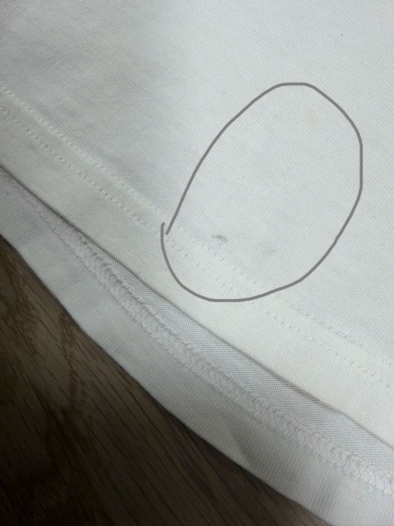 ナンバーナイン 名作 スタンダード期 エンブレムT 白 穴あき サイズ3