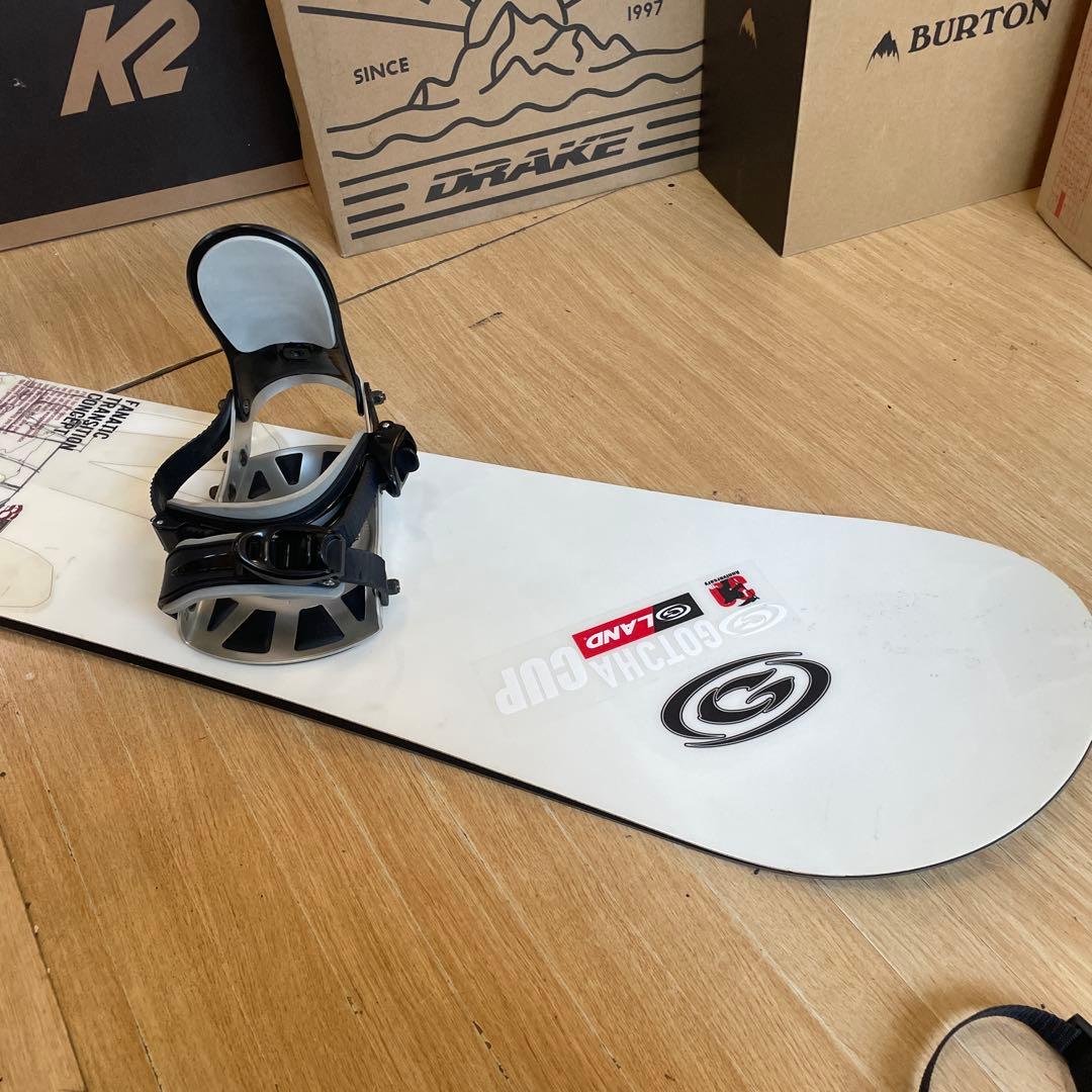 FANATIC　ファナティック　FTC　バインディング付　国産スノーボードセット