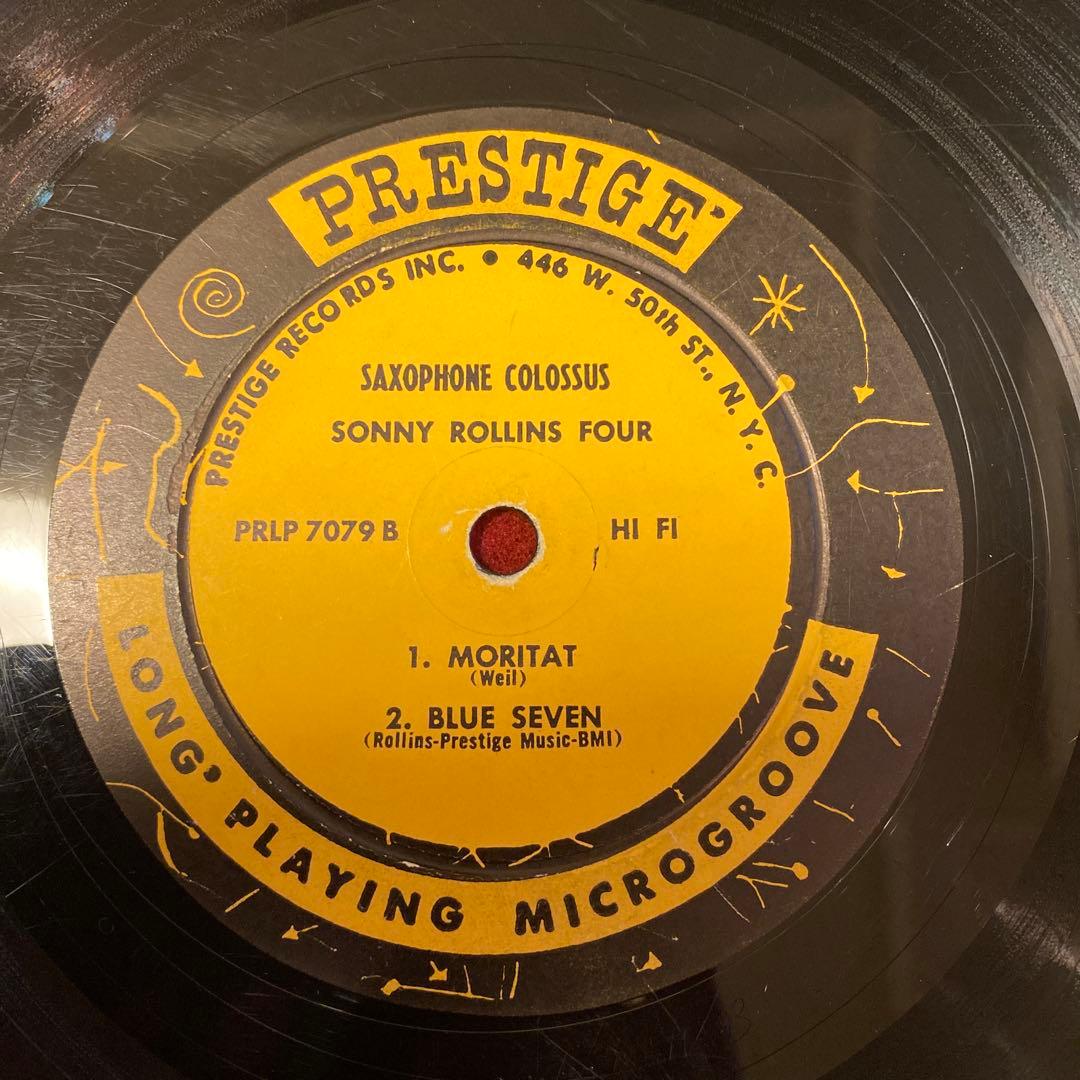 洋楽 Sonny Rollins SAXOPHONE COLOSSUS MONO