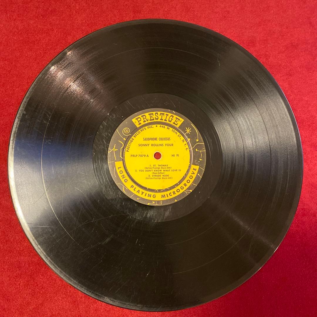 洋楽 Sonny Rollins SAXOPHONE COLOSSUS MONO