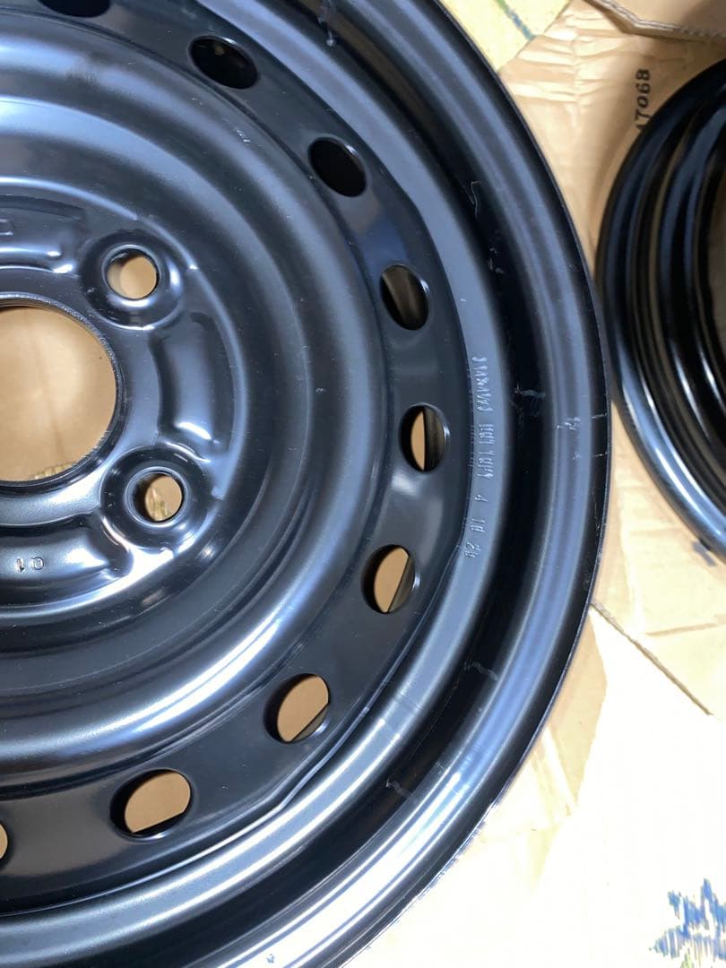 値下げ★ダイハツ純正スチールホイール14インチ★使用少ない