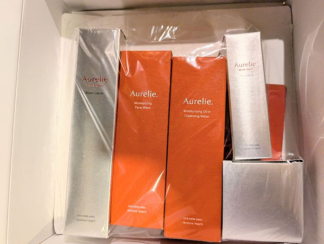 Aurelie クレンジング、洗顔、化粧水など6点フルセット♪MEGUMI