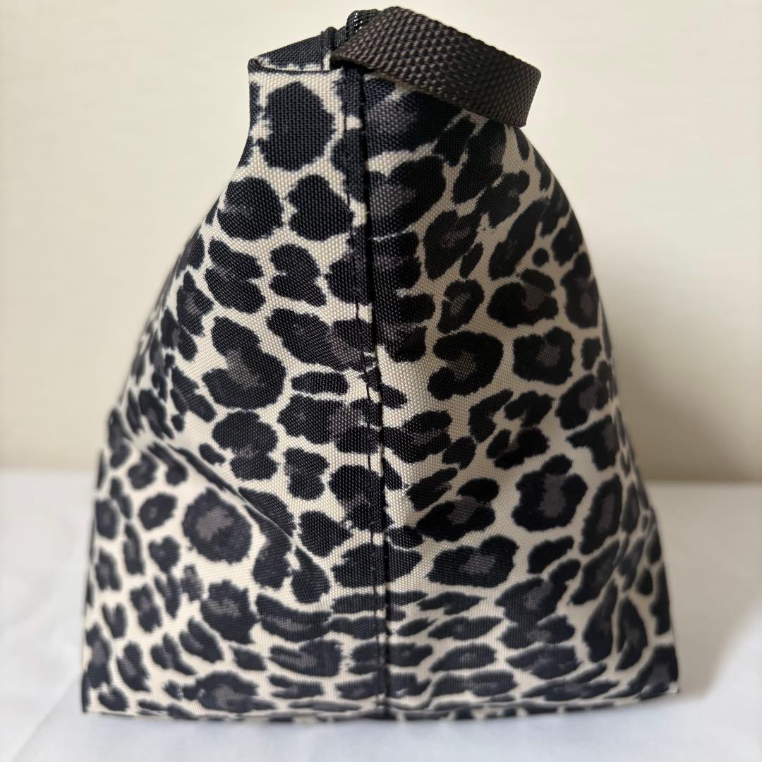 【美品】エルベシャプリエ　舟型 ビッグポシェット2885F グリーンレーベル別注